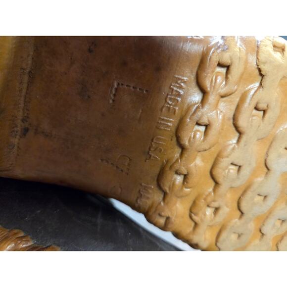 L.L. Bean Men's Made in USA Vintage Maine Hunting Shoe Waterproof Boots Size 7 - Picture 10 of 11